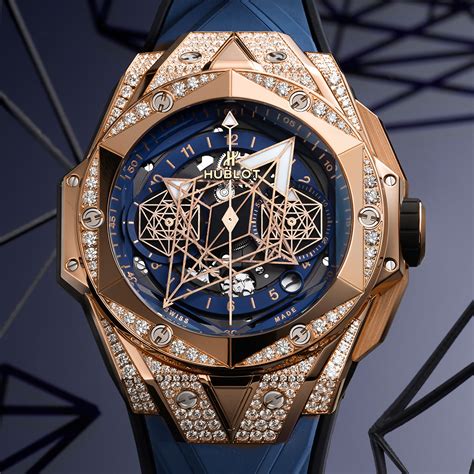 HUBLOT宇舶表全新Big Bang Sang Bleu II腕表 